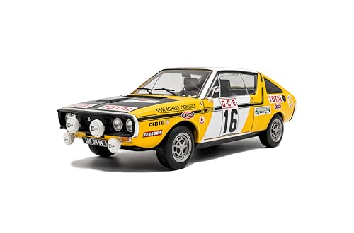 Miniature Renault 17 Solido 1:18, voiture de collection coupé fastback rallye des années 70