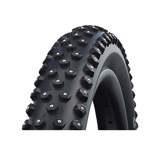 SCHWALBE Clincher.SW 29x2.60 ICE SPIKER PRO DD RACEGU 358 NAILS, Black
