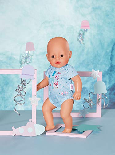 BABY born 830130 Body 43 cm, Puppenkleidung Puppenzubehör, Body in rosa oder türkis - 1 Stück, Farbe nicht frei wählbar. – Bild 7
