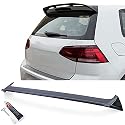 Heckspoiler Dachkantenspoiler Schwarz Glanz für VW Golf 7 Limousine 13-20