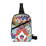 [Monira] 妖怪ウォッチ 斜め掛け ボデ ィバッグ ショルダーバッグ大容量 防水 軽量 ボディーバッグ ワンショルダー ワンショルダーバッグスポーツ アウトドア サイクリング カジュアル 旅行 ウエストバッグ 斜めがけバッグ スポーツバッグ レジャーバック メンズ