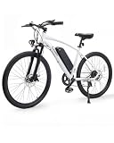 Electric Bike for Adults, 500W Peak Motor & Torque Sensor,Joint-Friendly,50 Miles E Bike with 374.4WH 36V 10.4Ah UL 2849 Certified Battery,20 MPH Shimano 6-Speed Ebike,26' Puncture-Resistant Tires