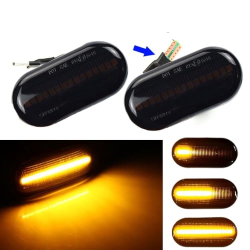 Clignotants Dynamiques Led Marqueur Latéral Fumé Pour Nissan Interstar Primastar Kubistar - 6