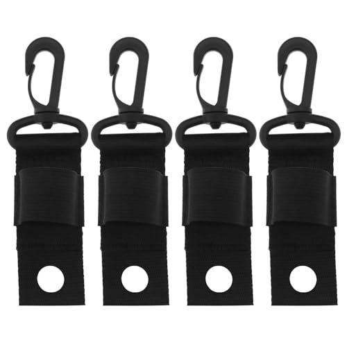 The Lord of the Tools 4PCS Floatant Holder with Buckle Fly Line Cleaner Tackle Retractor Fly Fishing Accessory for Hiking Fishing Nylon Plastic