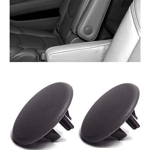GXARTS 2Pcs Armrest Cover Cap Black for Chevy Tahoe Suburban Yukon for Cadillac Escalade Seat Parts Replacement 15279690 Rear Bucket Seats Arm Rest Handle Trim Bolt Vehicle Accessories 07-19 - Thumbnail 5
