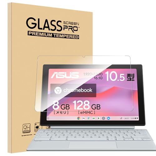 For ASUS Chromebook CM30 Detachable �t�B���� 10.5�C���` �����K���X �����x�^�b�` �����ߗ� �d�x9H �w��h�~ Greerass �C�A�h�~ �������� �ϏՌ� �\��t���ȒP �t���ی� ������U�h�~ �ی�t�B����
