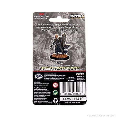 Galápagos, Dungeons & Dragons: D&D Icons of the Realms Premium Figures: Elf Male Cleric, RPG