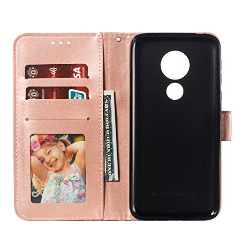 Moto G7 Power Custodia Flip, Goffratura Design