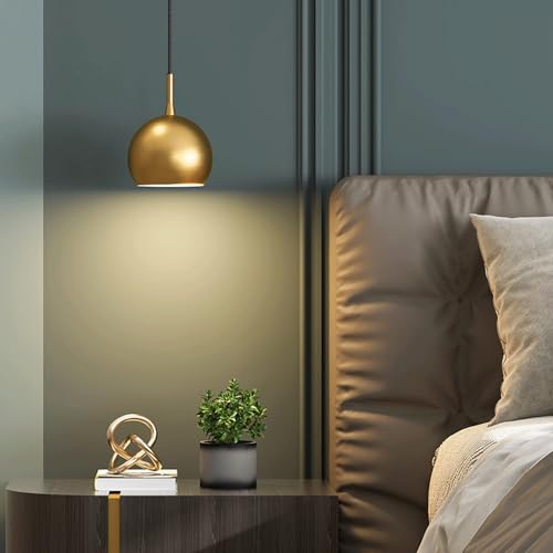 Lustre de style industriel rétro pour remplacer un plafonnier terne