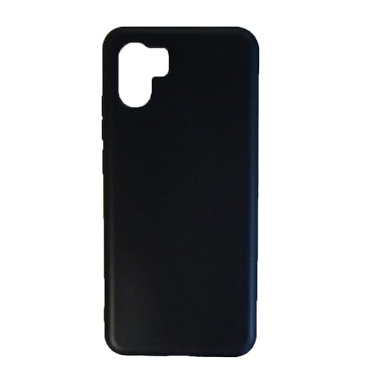 EMODIL Mi Xiaomi Redmi A1 Case Cover Black Slim Fit for Soft TPU Back Cover Flexible Silicone Cover Matte Xiaomi Redmi A1 ®