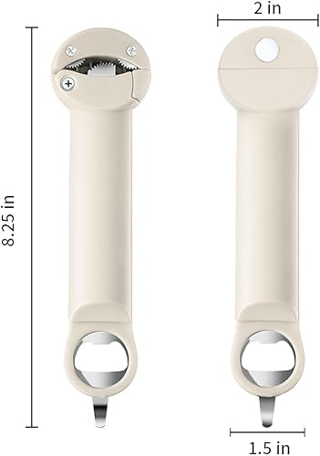 Miniatura 5 de Abridor de botellas, abridor de tapas para manos débiles, manos artríticas, personas mayores, baja resistencia y niños con abridor de cerveza