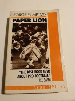 Paper Lion 0671699342 Book Cover