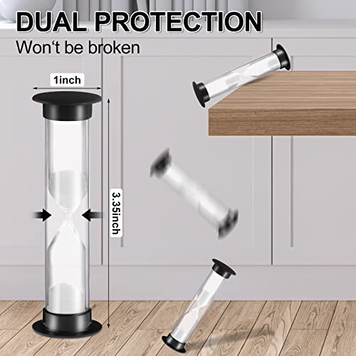 24 Pcs 30S Sand Timer Kids Timer 30S Timer For Classroom Acrylic Covered Hourglass Clock Toothbrush Sand Timer For School #TOP1