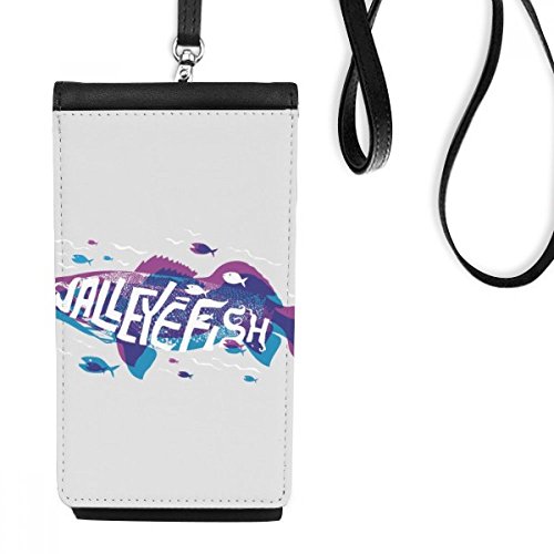 Poisson bleu violet bourse smartphone pour balades et voyages sans encombrement au quotidien
