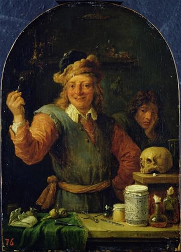 Tableau Impressions d'art Mural le Dentiste David Teniers pour Murs Vides Chambre