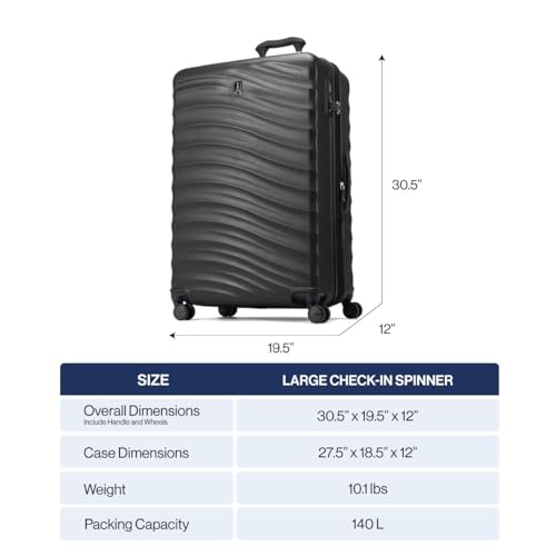 Amazon.com.br: Travelpro: Black Luggage