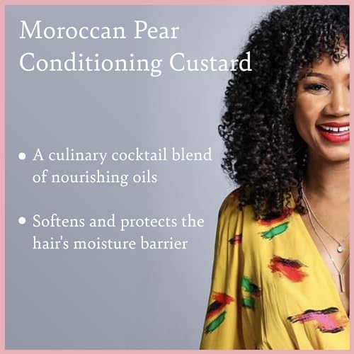 Camille Rose Naturals MOROCCAN PEAR CONDITIONING CUSTARD 12 oz./ 355ml - Image 8