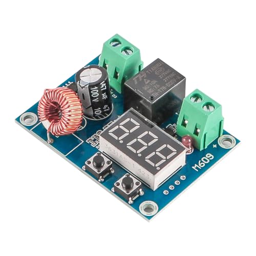 Tiardey DC12V-36V Batteriemonitor XH-M609 Unterspannungsabschaltung mit Überentladungsschutz für 12V bis 36V Batteriesysteme