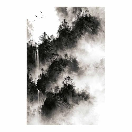 Tableau toile decoration murale HOQIU 70x100cm impression haute definition d'encre