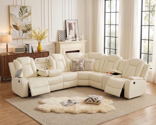 Ocstta 6-Seat Power Recliner Sectional