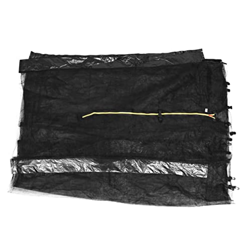 VANZACK Trampoline Replacement Safety Enclosure Net Bounce Safety Enclosure Net Soft Pp Material 6 Ft Height Easy Install