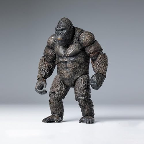 GWTCTOY Hiya Toys Original Licensed Godzilla vs. Kong Action Figure, Monster Series King of Monsters, 6 Inch Dinosaur Figure as Decoration (King Kong) - Image 4