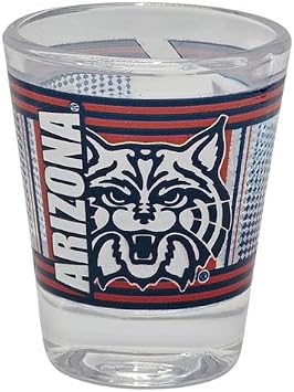Boelter Brands NCAA Digital Hero Shot Glass 2oz Arizona Wildcats
