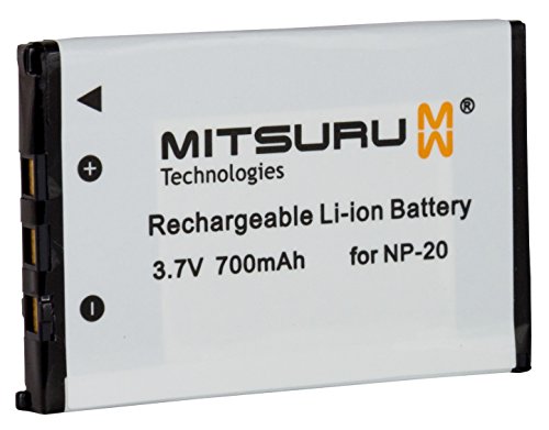 Mitsuru® Batteria di riserva per Casio Exilim