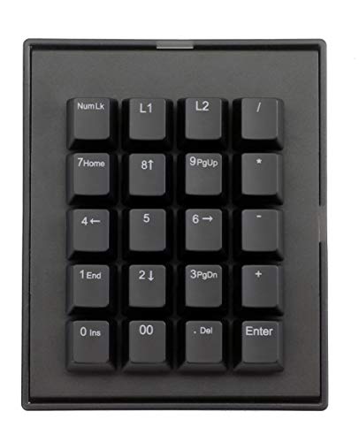 Image of Max Keyboard Falcon-20 Programmable Macropad Mechanical Keyboard, Backlit Multicolor LED, Cherry MX RGB Switch (Cherry MX RGB Brown)