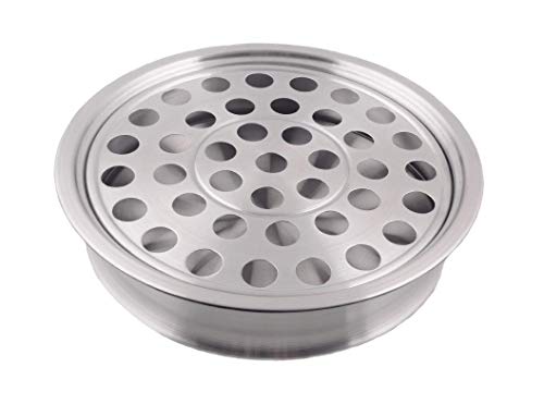 Communion Ware Holy Wine Serving Plates Supplies Tray With A Cover For Church Close Spritual Union - Stainless Steel (Matte) #TOP1