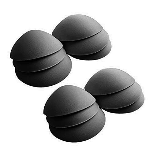 Aakriti Bra Cups for Women - Round Cotton Pad Inserts for Blouse, Black, 36 | Pack of 6 Pairs-image-16