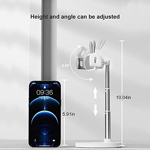 Support de téléphone portable stable contre mal de cou angle réglable - 5