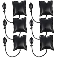 EXLECO 6 Stücke Montagekissen Hebekissen Pumpkissen Air Pump Wedge Luftkissen Montage Spreizkissen Pneumatikspanner für Tür Fenster Installation und Wohnmobilausstattung