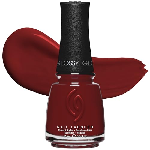China Glaze CG Nail Lacquer Moonlit Merlot – Deep Berry