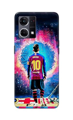 Image of Printed Hard Back Cover for Oppo Reno7 4G | Oppo Reno 7 4G Back Cover (Famous Football Player -J1) -190724(EA)