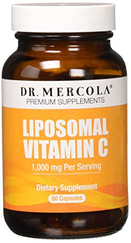 Dr. Mercola, Liposomal Vitamina C, 1,000 MG, 60 Cápsulas Cápsulas