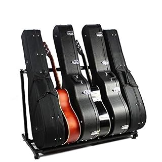 Support pour 5/7 Guitares et Basses, Support pour Guitare, Support Multiple avec Rembourrage en Caoutchouc Antidérapant… - Les Beatles, Paul McCartney, John Lennon, RIngo Starr, George Harrison