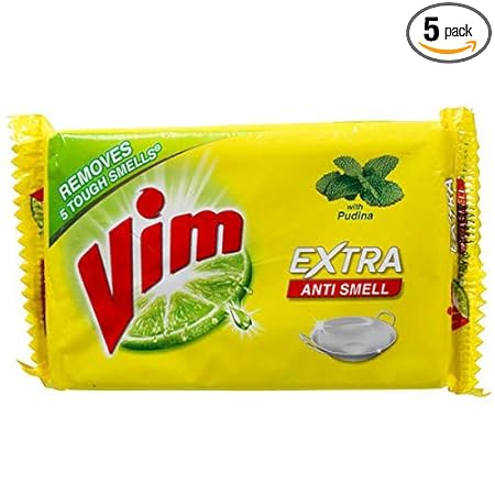 Vim Anti Smell Bar - 250 g - Pack of 5