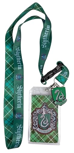 Lanyard Loungefly Harry Potter Serpentard avec porte-badge sécurisé