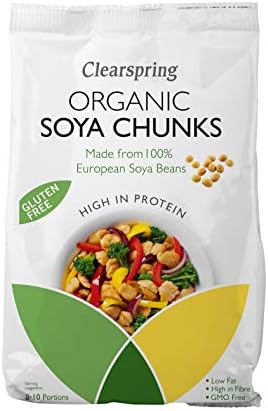 CLEARSPRING Organic Soya Chunks, 200 GR