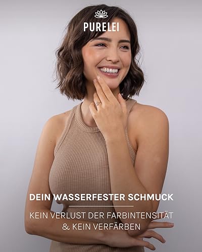 Purelei® Sternzeichen Ring Fisch (Silber) – Wasserfester Damenring aus langlebigem Edelstahl – Verstellbare Ringe von Größe 50 bis 60 – Modeschmuck für deinen individuellen Look