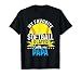 My Favorite Softball Player Calls Me Papa Father's Day T-Shirt