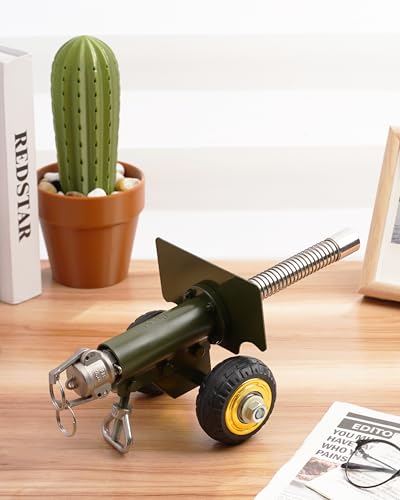 image for FAITIO Firecracker Artillery Cannon, Stainless Steel Mini Cannon Model