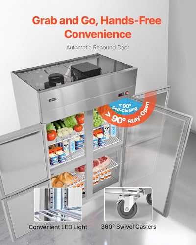 VEVOR 32 Cu.Ft Commercial Upright Refrigerator