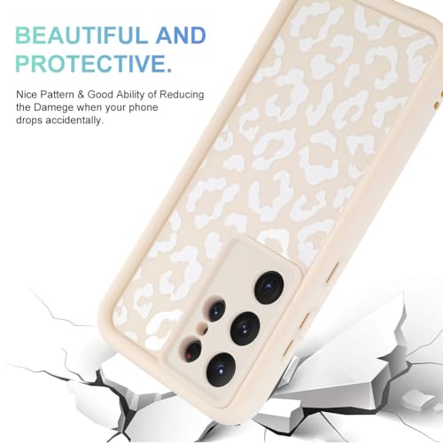 Image of Compatible with Samsung Galaxy S21 Ultra Case, White