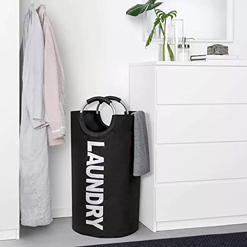 Bolsas de lavandería negras resistentes para evitar roturas en mudanzas de ropa 3