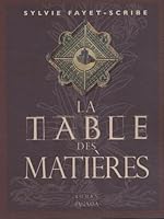 La table des matières 2755701757 Book Cover