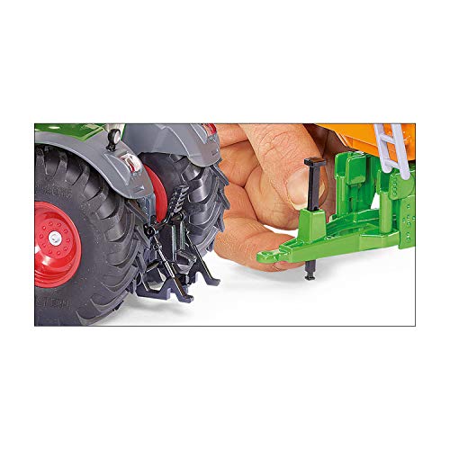 siku 2892, Joskin Dreiachs-Muldenkipper, 1:32, Metall/Kunststoff, Orange, Kippbare Mulde, Für siku Spielzeuge im Maßstab… – Bild 5