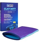 WEST HORSE Auto Detailing Clay Bar Mitt, Detailing Clay Mitt for Paint, Glass, Wheels, Car’s Pain...