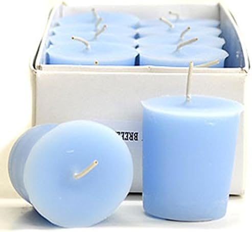 Baby Powder Blue Scented Votive Candles